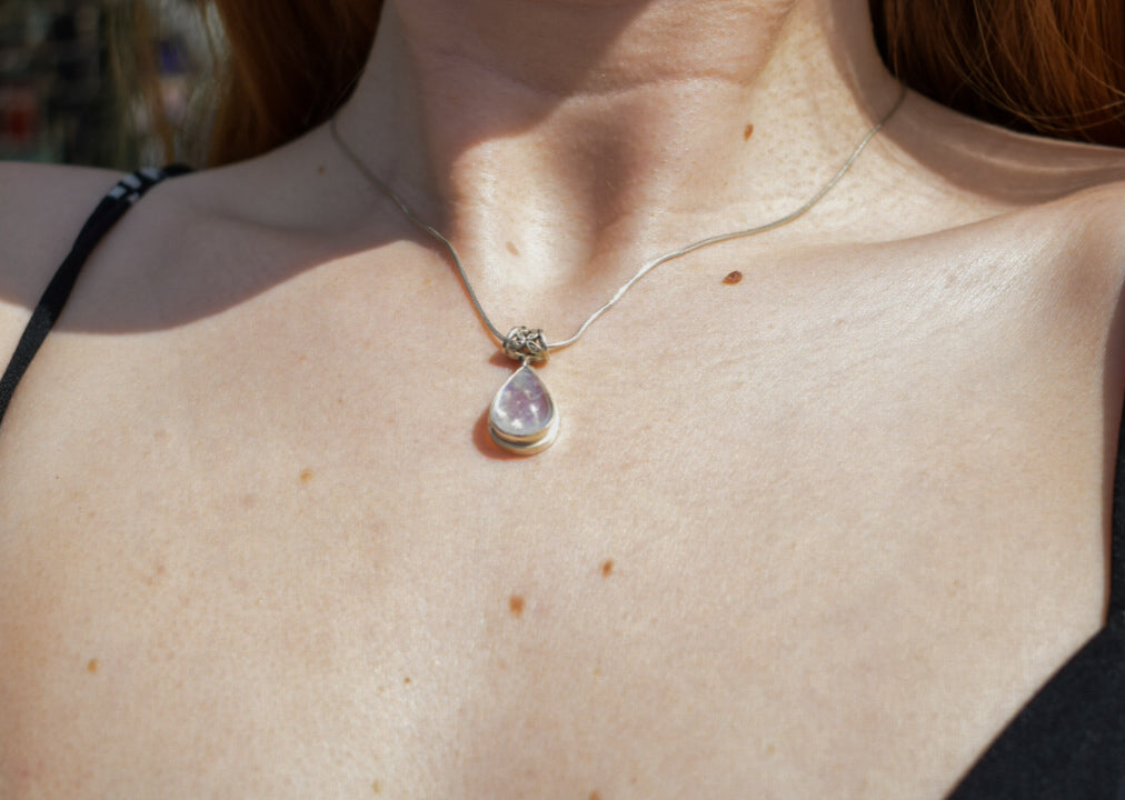 Whimsical Moonstone Necklace