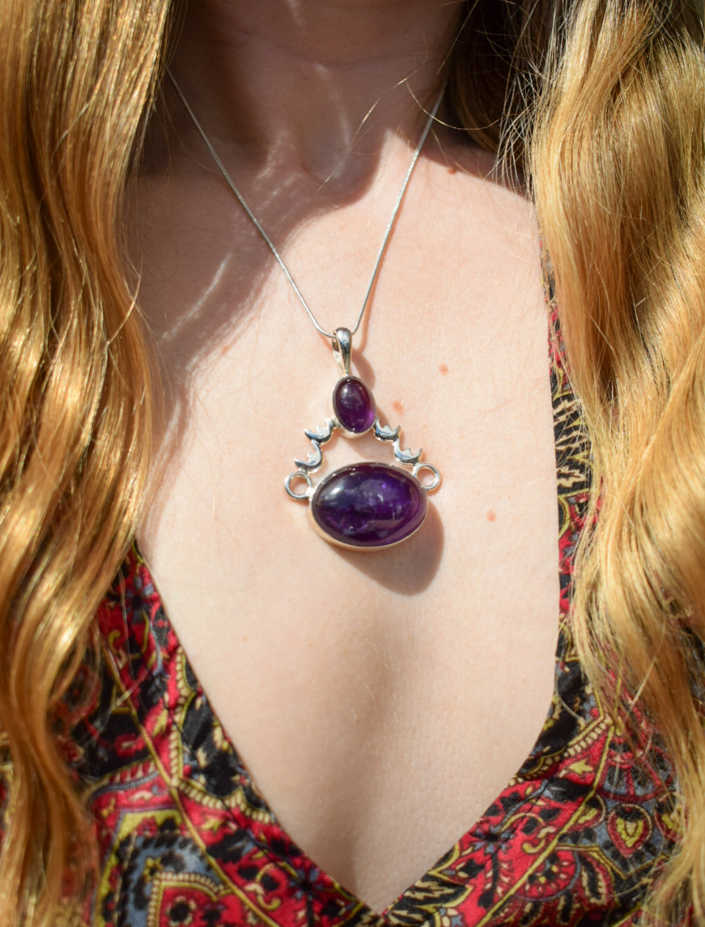 Large Amethyst Necklace