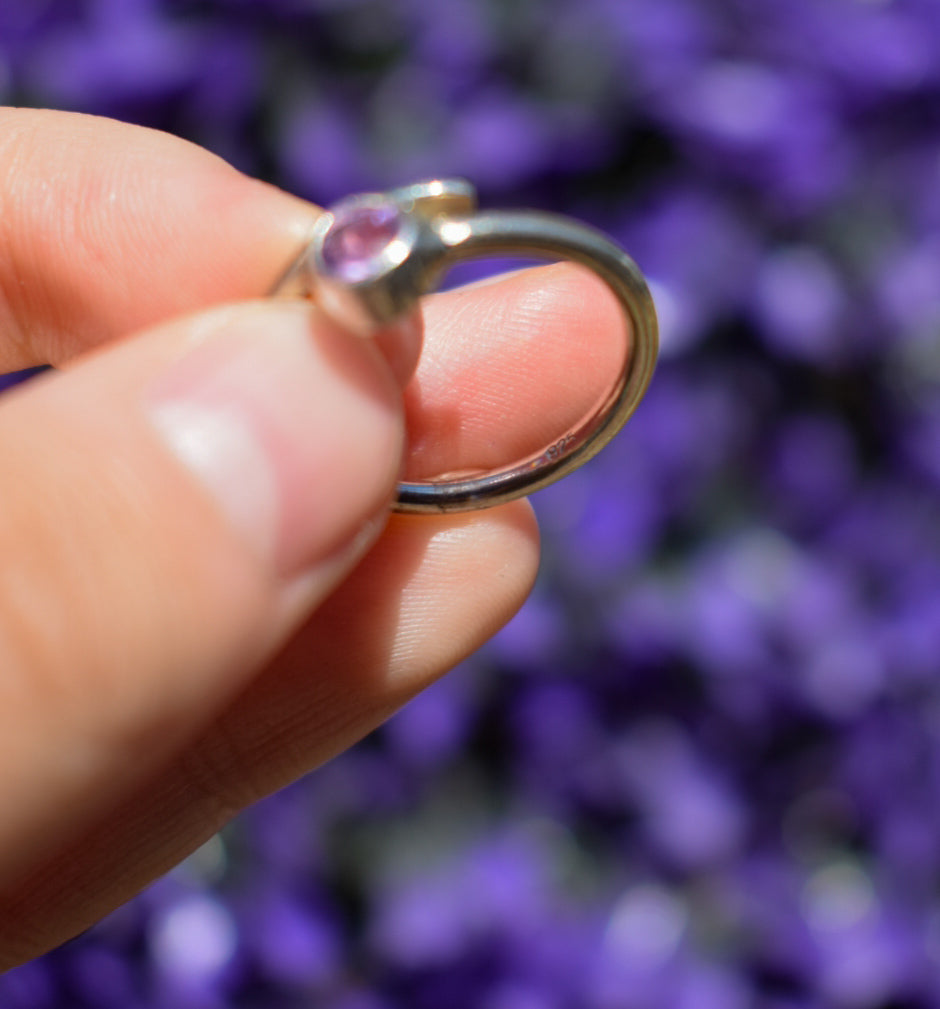 Amethyst Ring Size N
