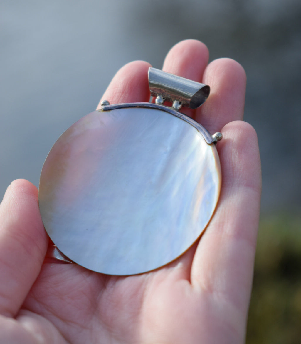 Silver Shell Necklace