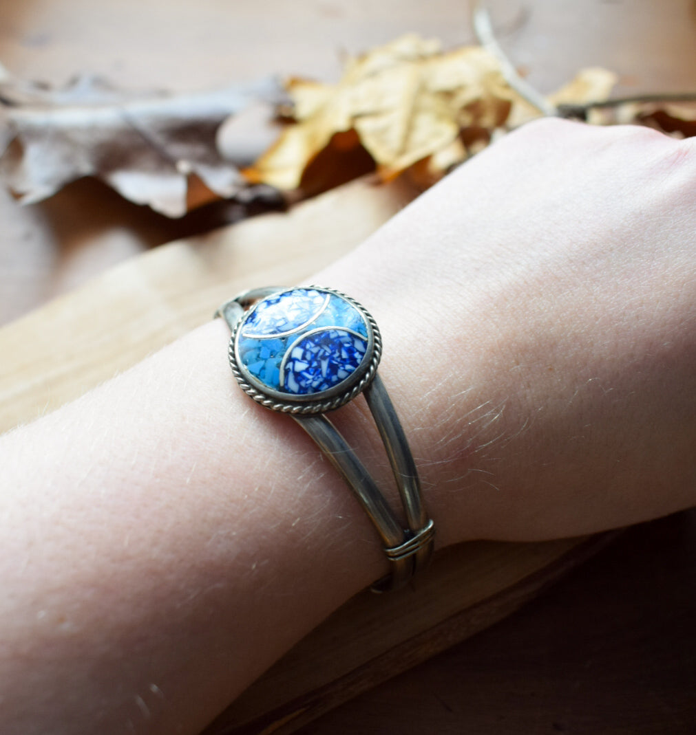 Tibetan Silver Plated Cuff