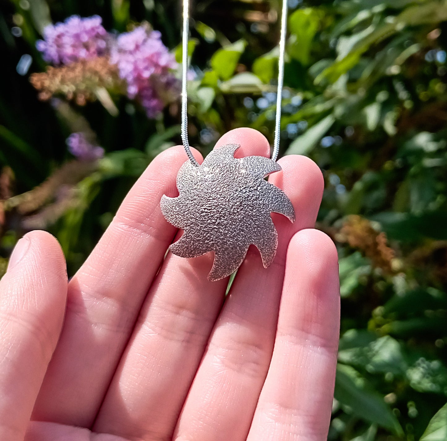 Sparkly Sun Pendant