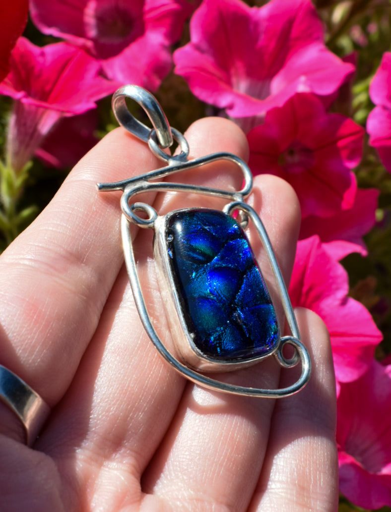Resin Glass Necklace