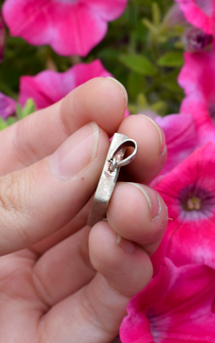 Silver Flower Necklace