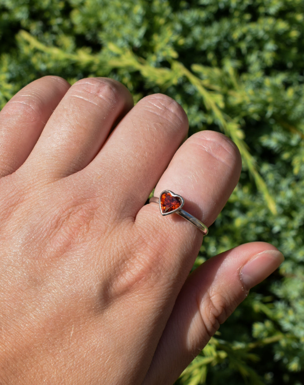 Red Heart Ring