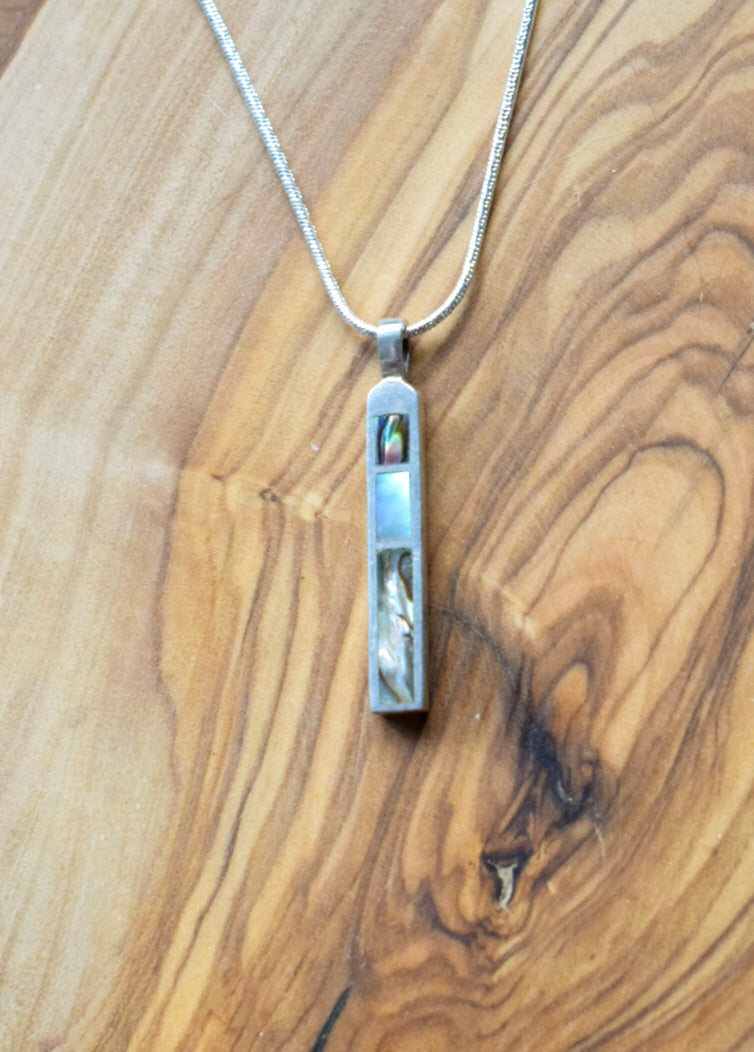 Abalone Shell Pendant Necklace