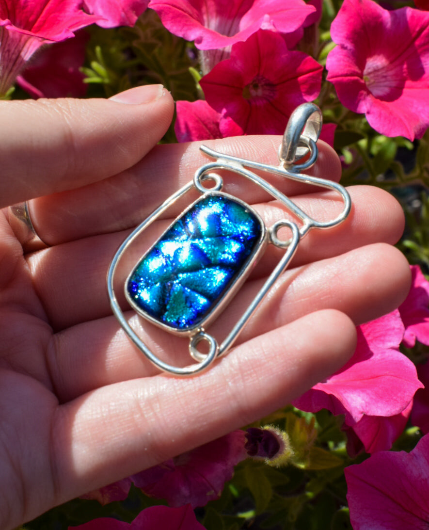 Resin Glass Necklace