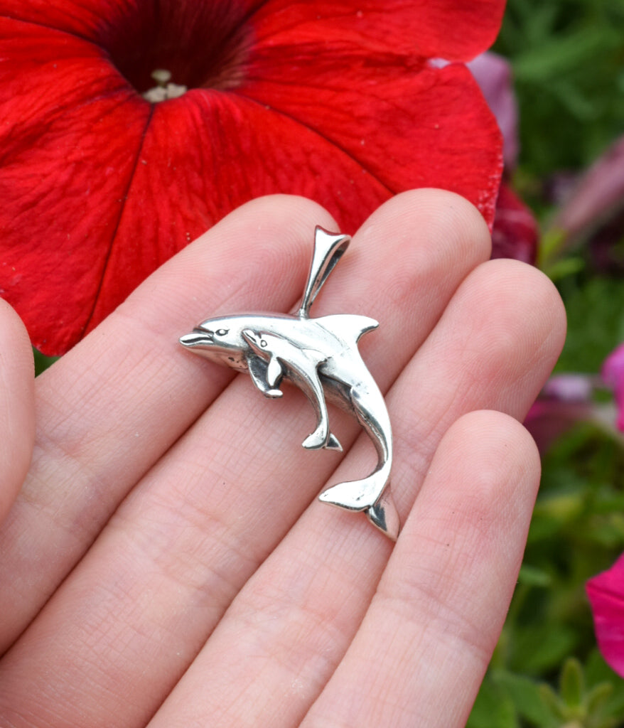 Sterling Silver Dolphin Necklace