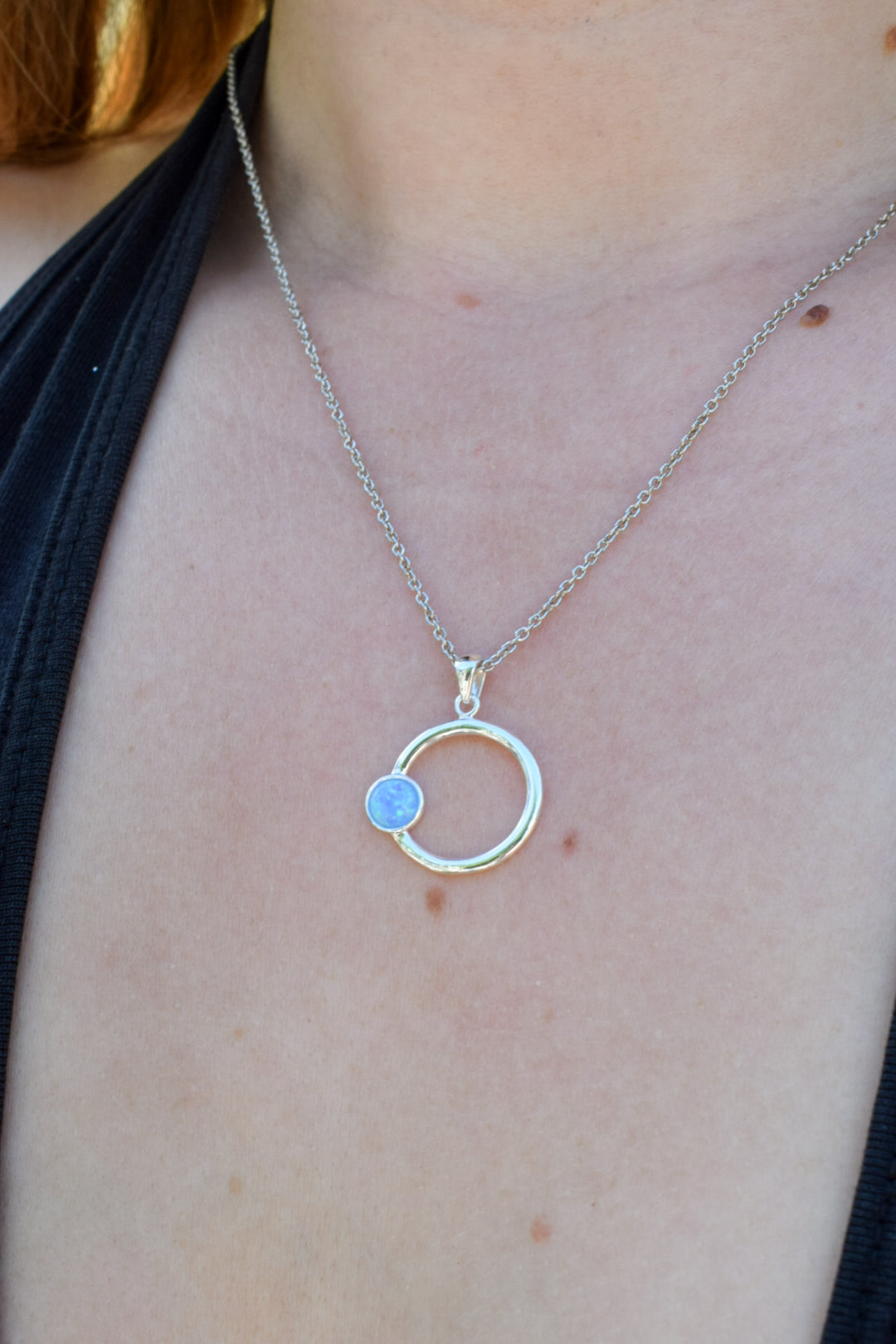 Fire Opal Necklace