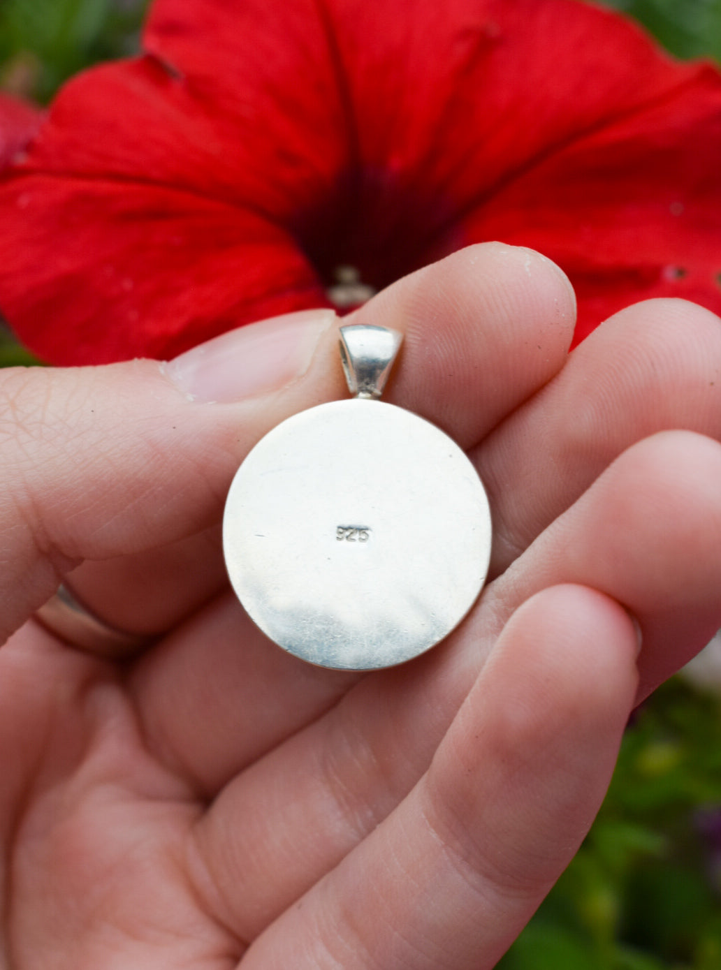 Mother Of Pearl Heart Necklace