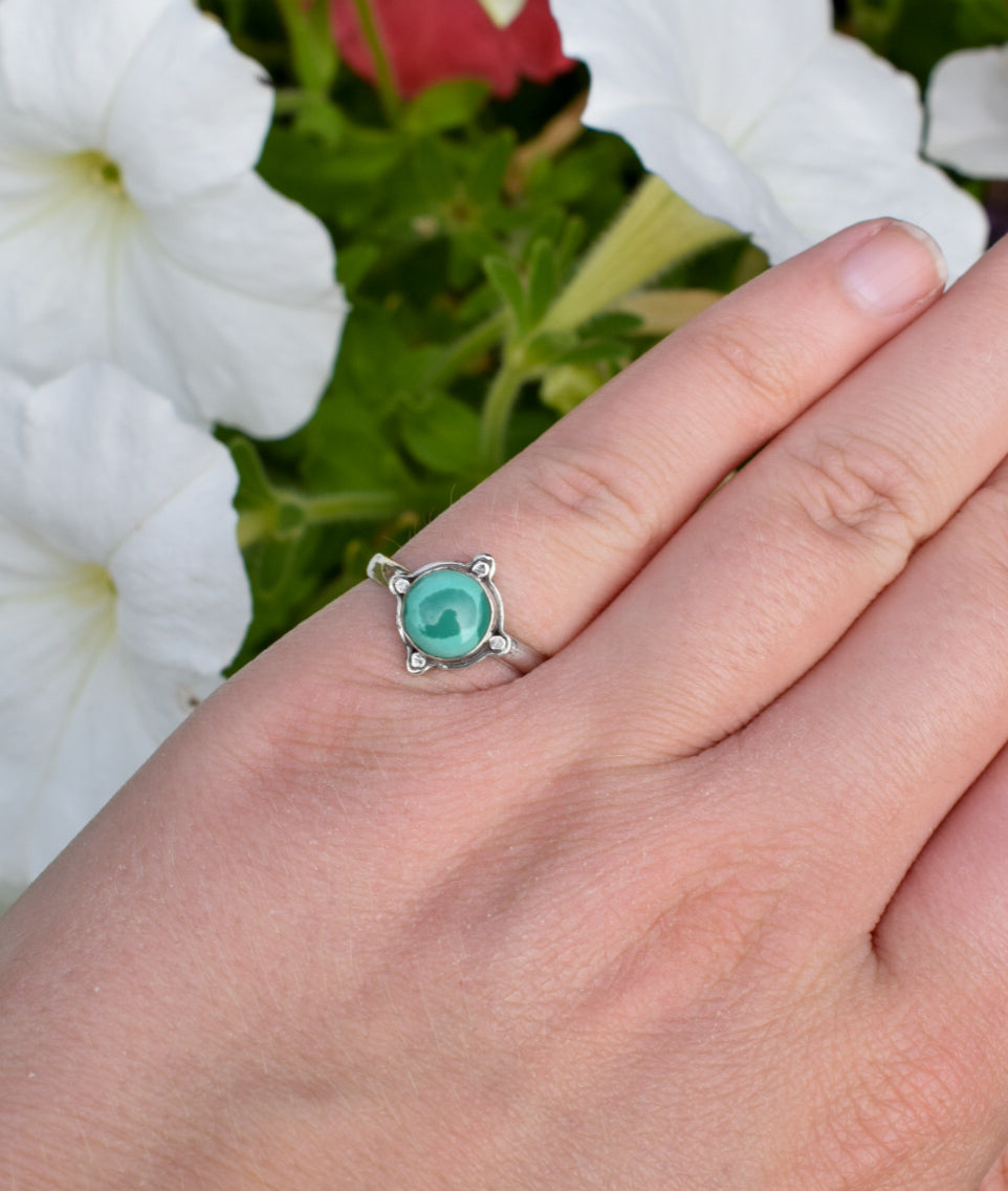 Green Turquoise Ring