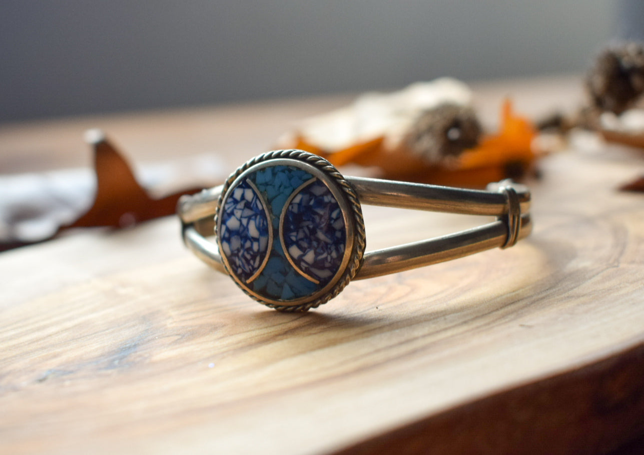 Tibetan Silver Plated Cuff