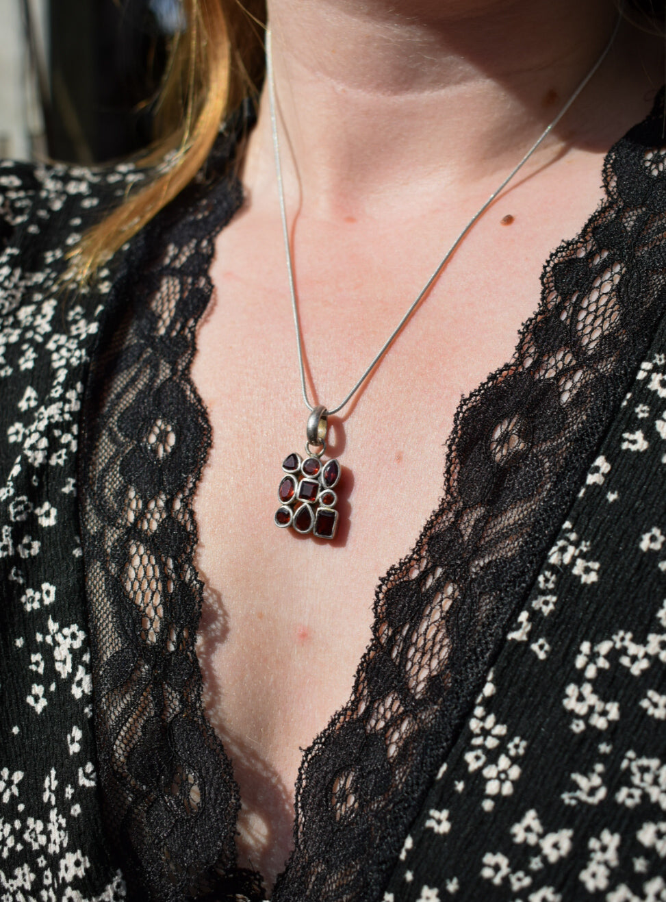 Garnet Necklace