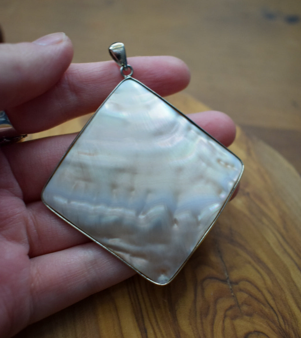 Sterling Silver Shell Necklace