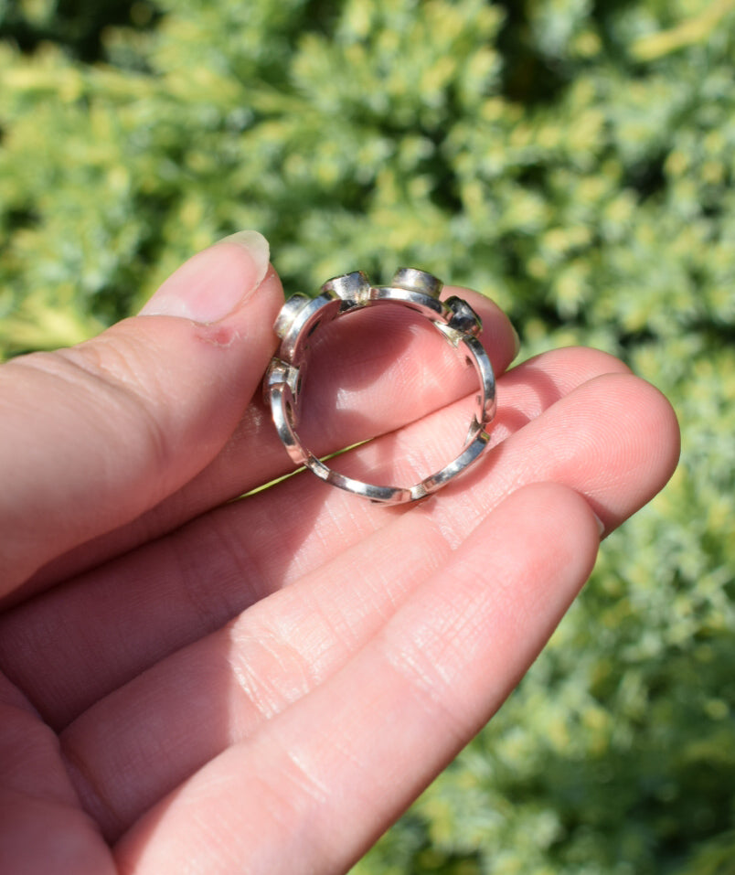 Sterling Silver Chakra Ring