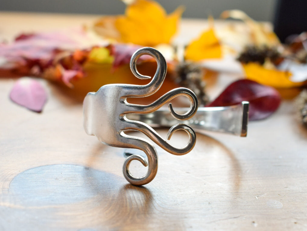 Silver Fork Bracelet