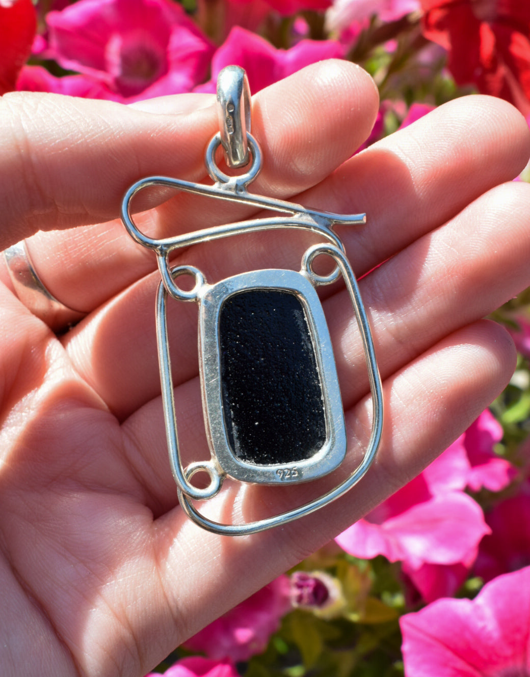 Resin Glass Necklace