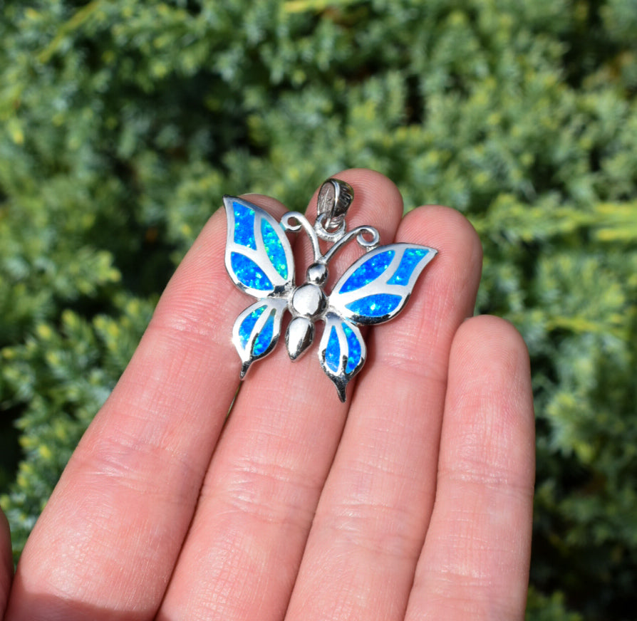 Sterling Silver Butterfly Necklace