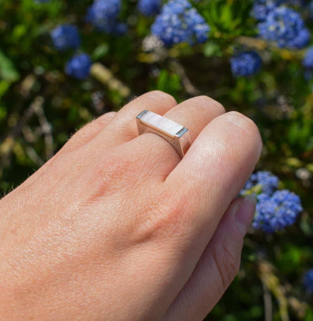 Mother Of Pearl Ring