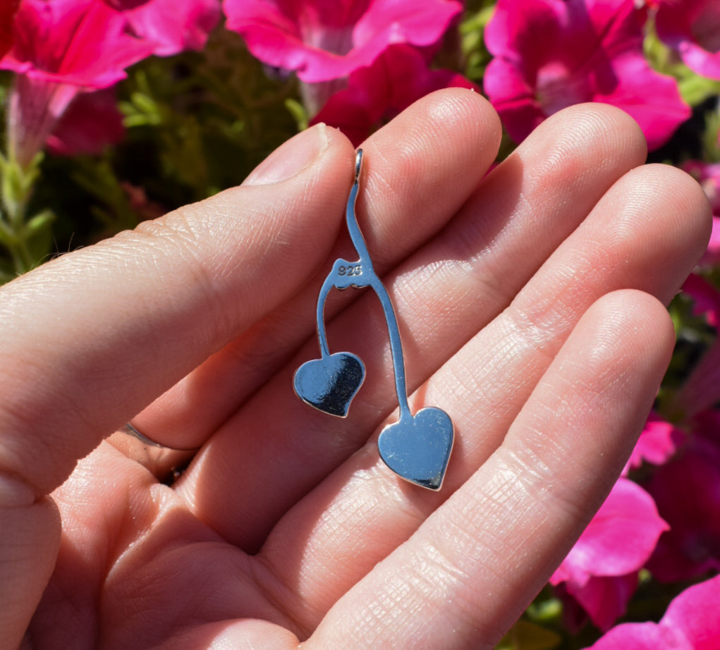 Opal Heart Necklace