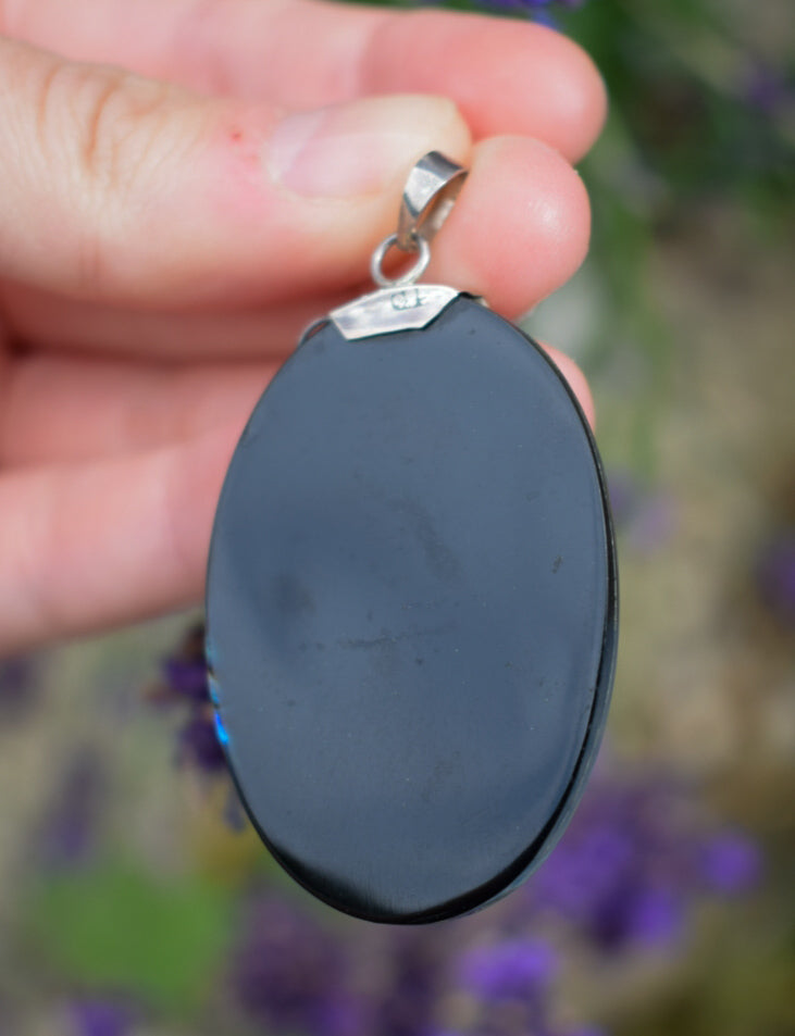 Vintage Abalone Shell Necklace