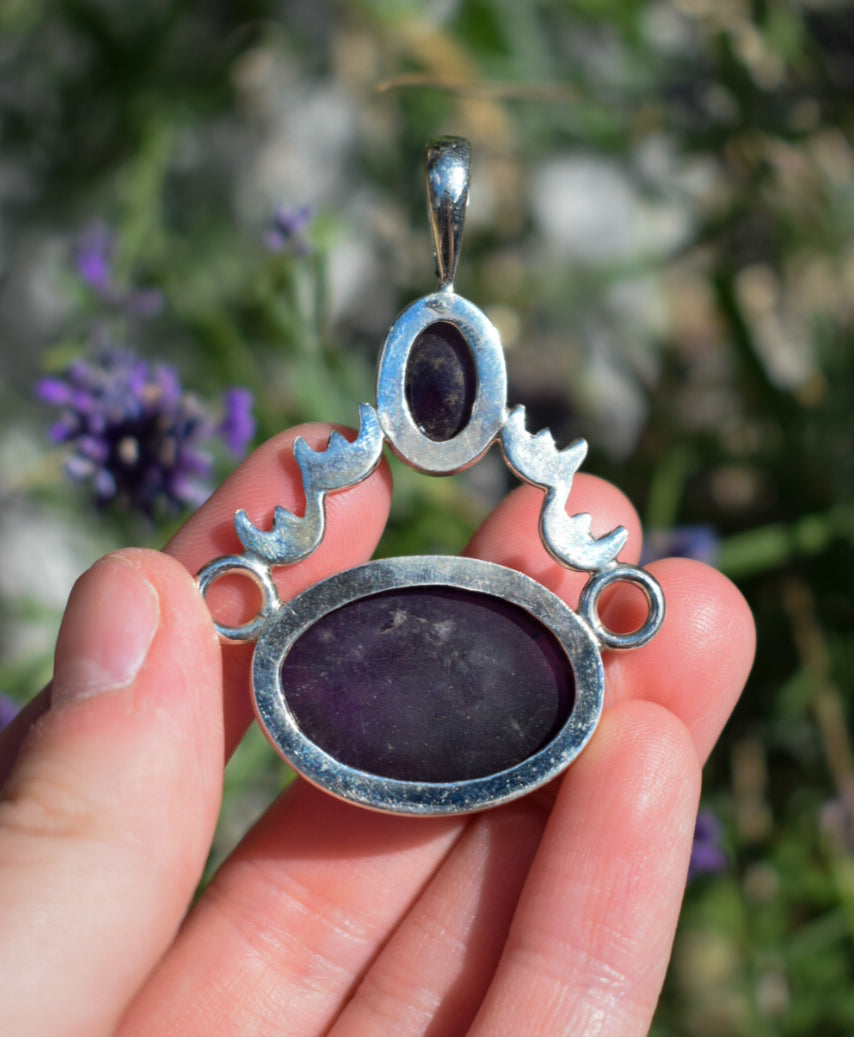 Large Amethyst Necklace