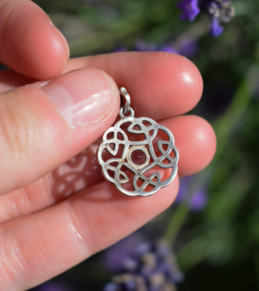 Unique Amethyst Necklace