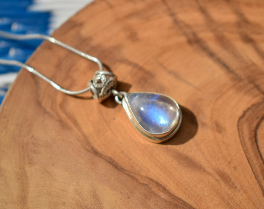 Whimsical Moonstone Necklace
