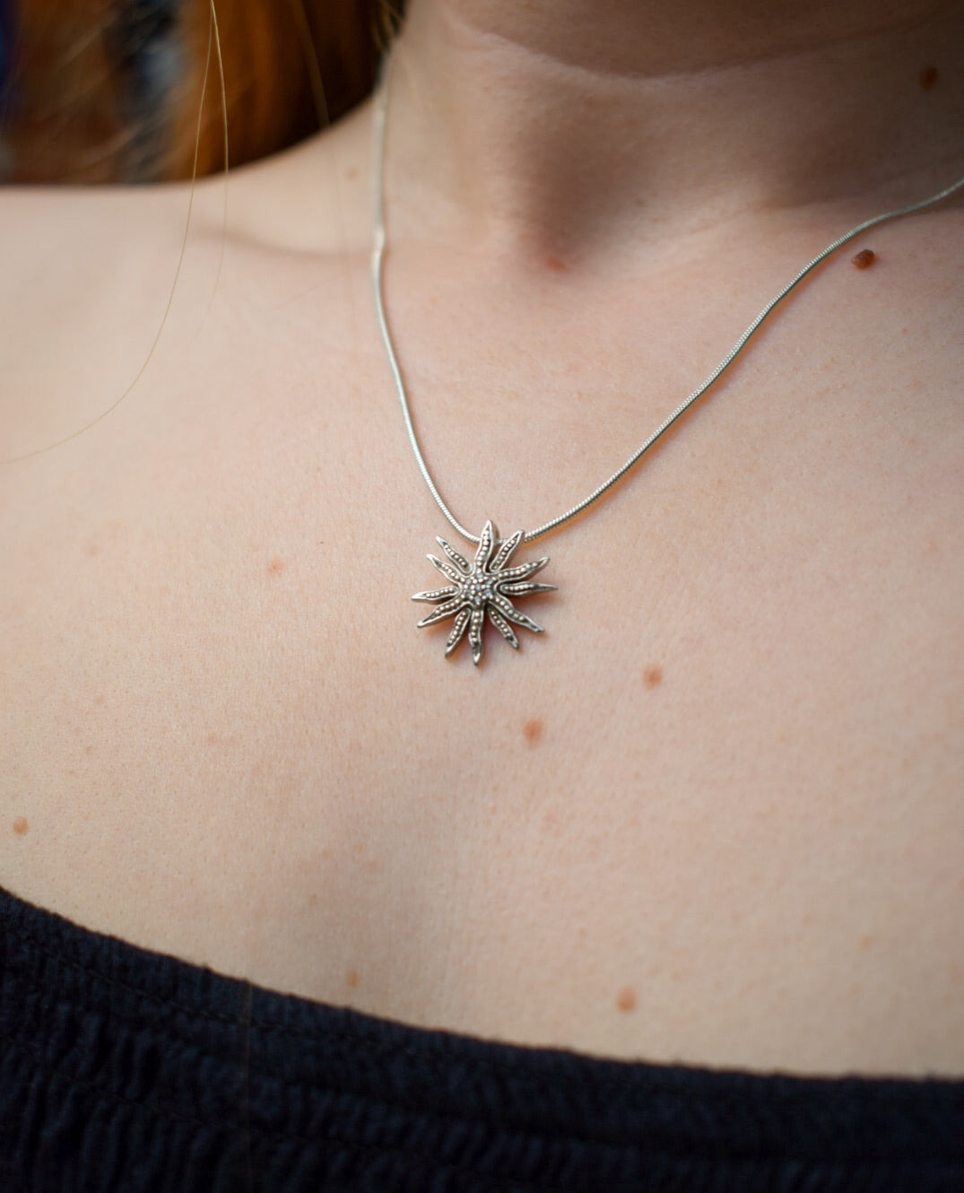 Sparkly Sun Necklace