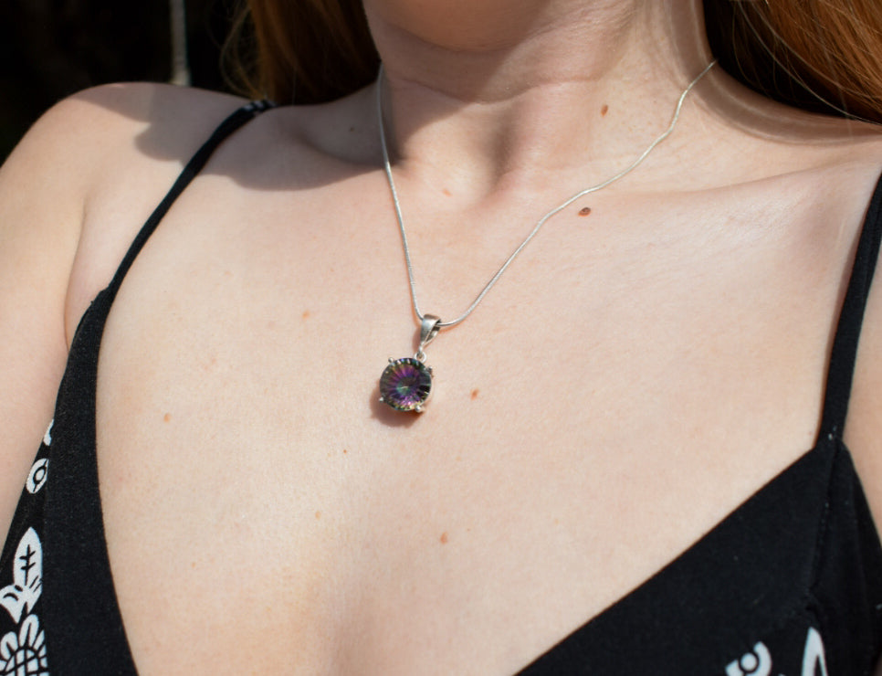 Sterling Silver Mystic Topaz