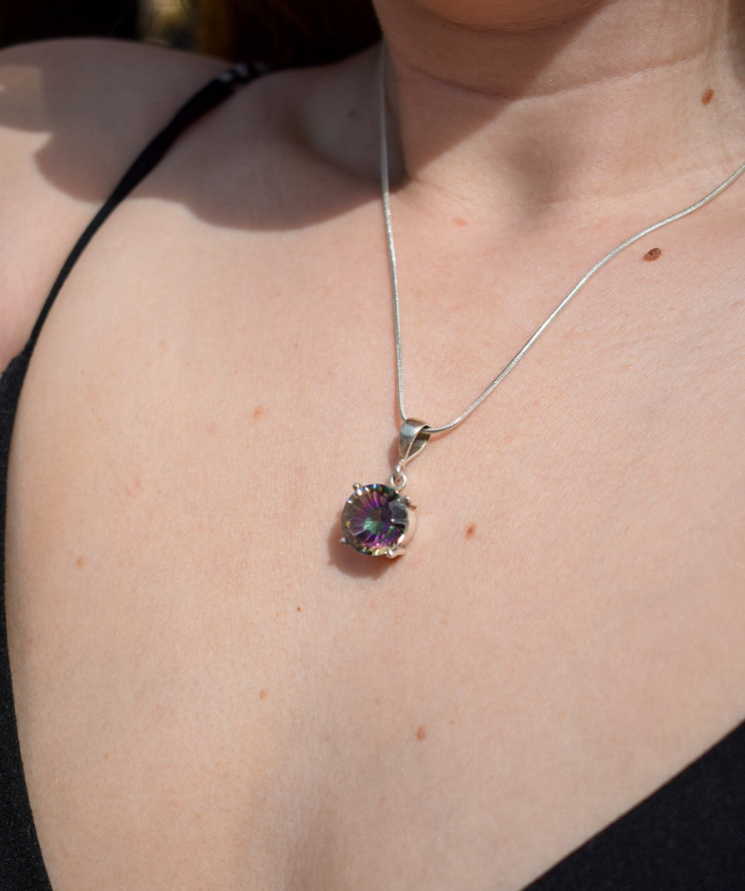 Sterling Silver Mystic Topaz