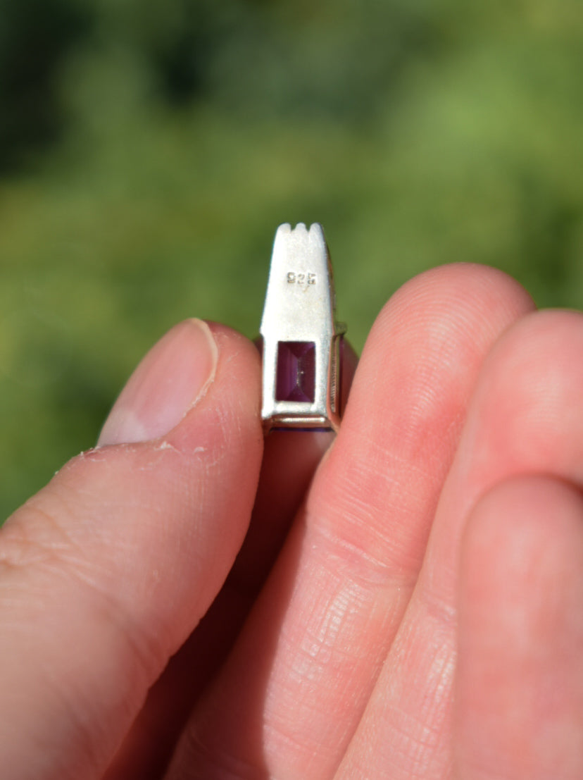 Dainty Amethyst Necklace