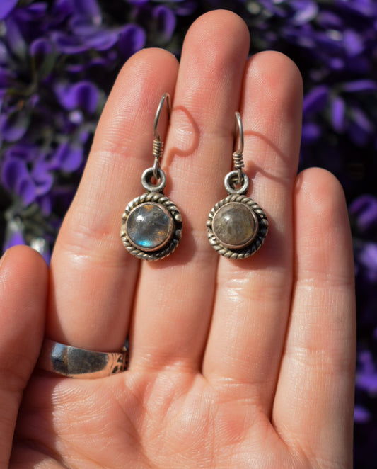 Labradorite Earrings