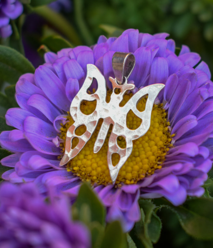 Sterling Silver Butterfly Necklace
