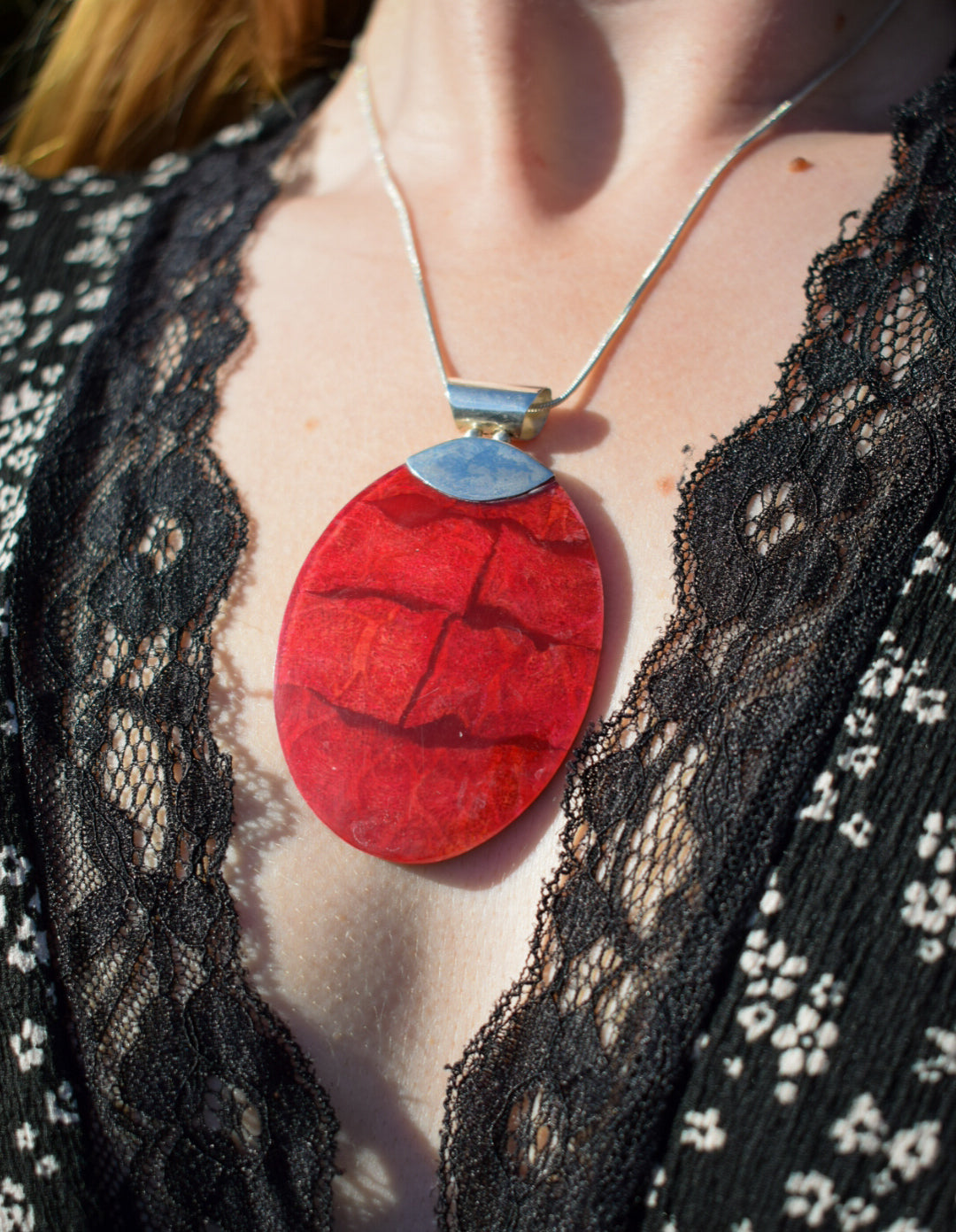 Red Shell Necklace