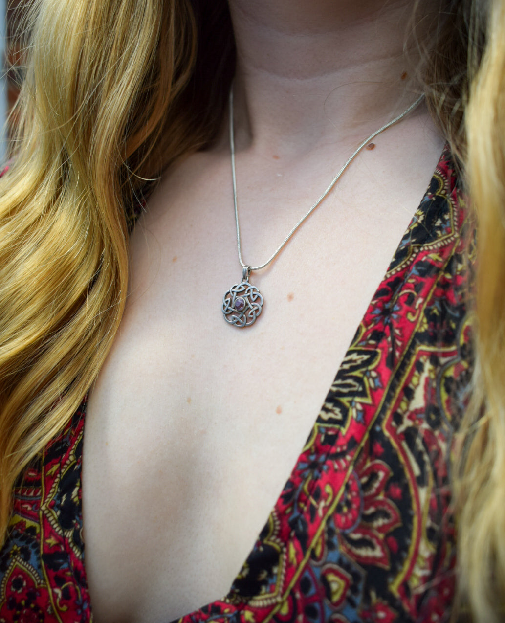 Unique Amethyst Necklace