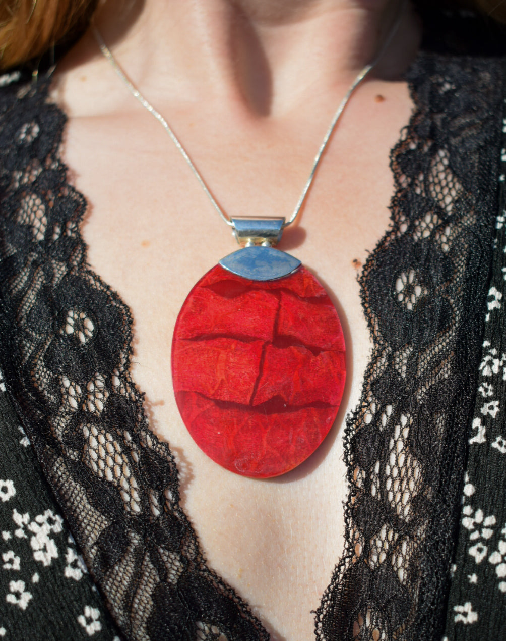 Red Shell Necklace