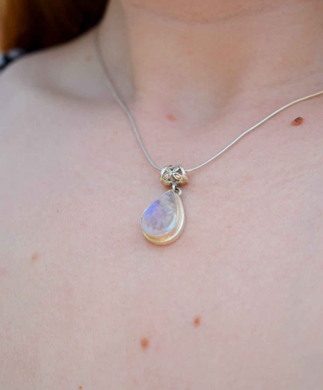 Whimsical Moonstone Necklace