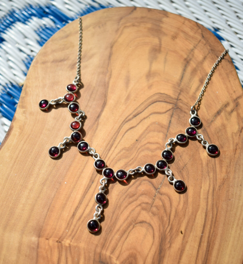 Rhodolite Garnet Necklace