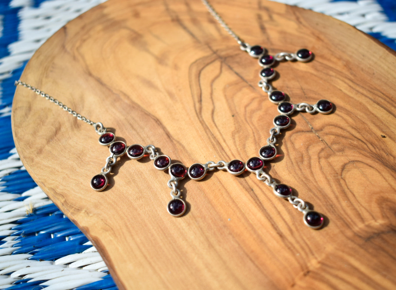 Rhodolite Garnet Necklace
