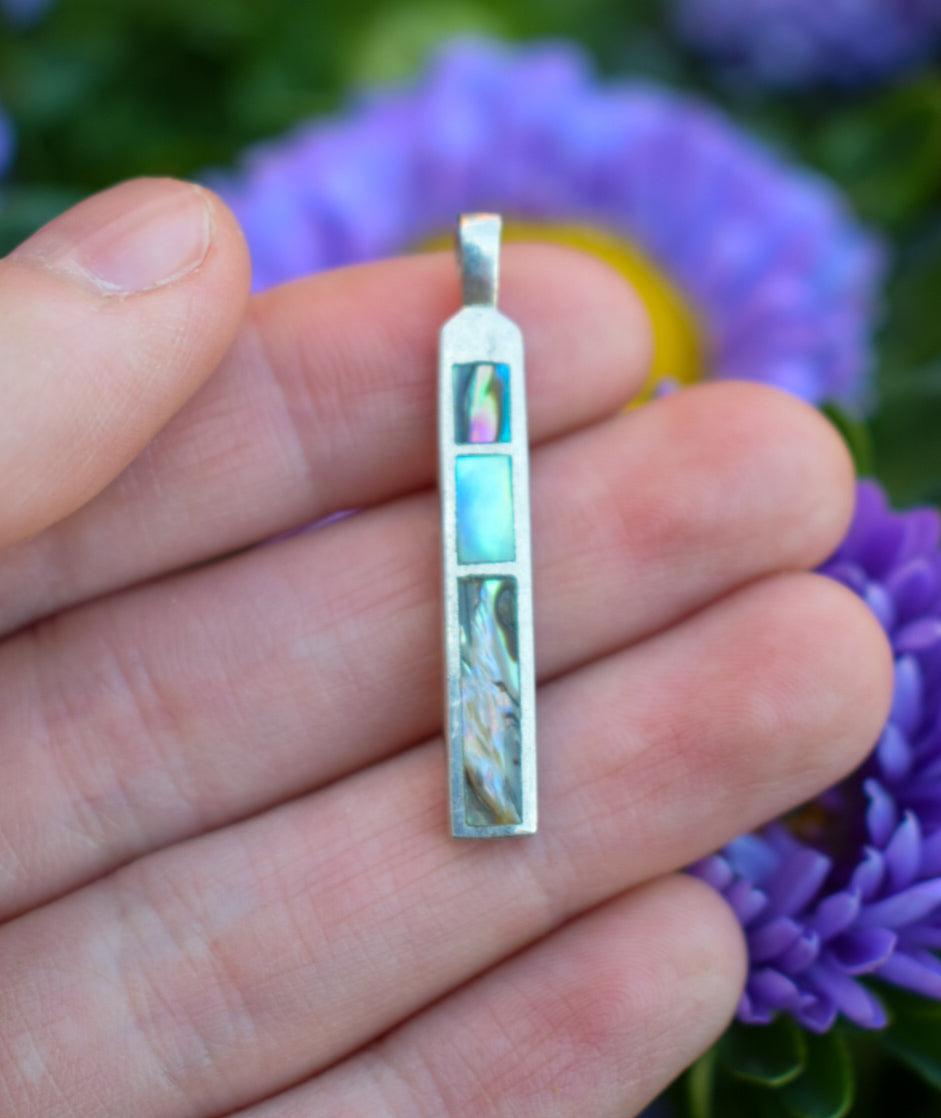 Abalone Shell Pendant Necklace