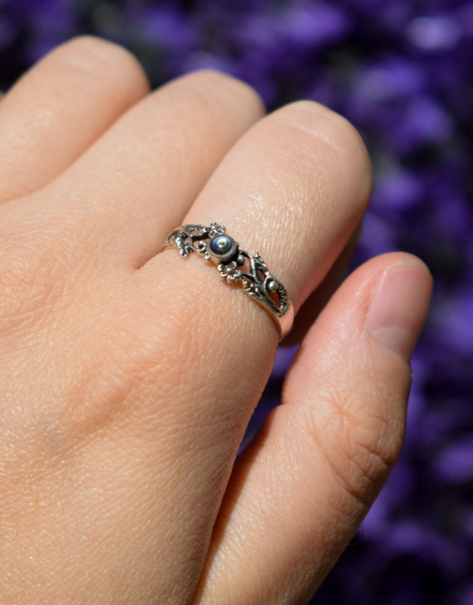 Abalone Ring Size P