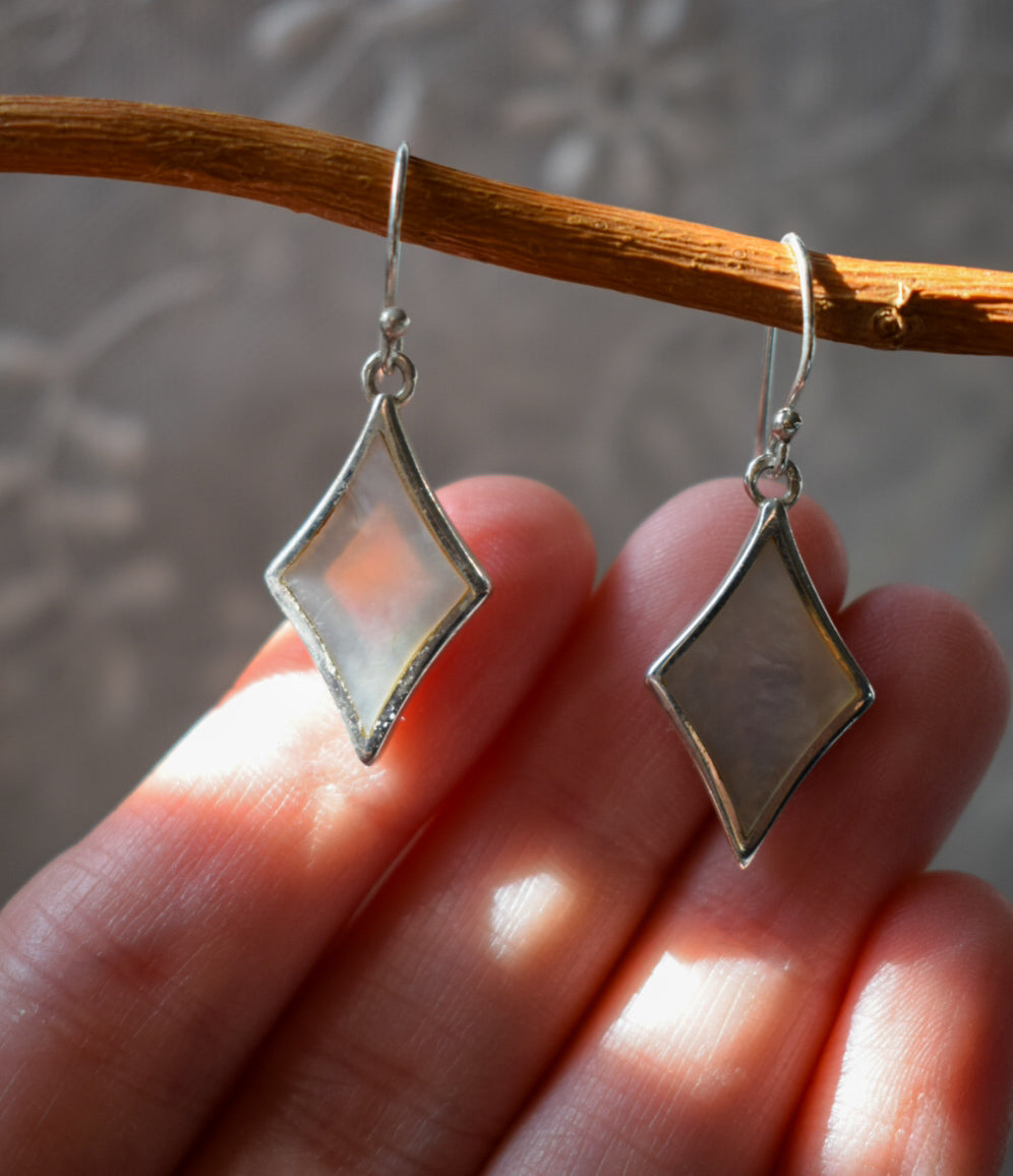 Mother Of Pearl Earrings