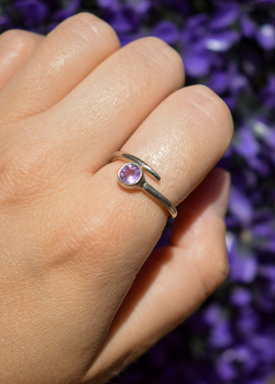 Amethyst Ring Size N