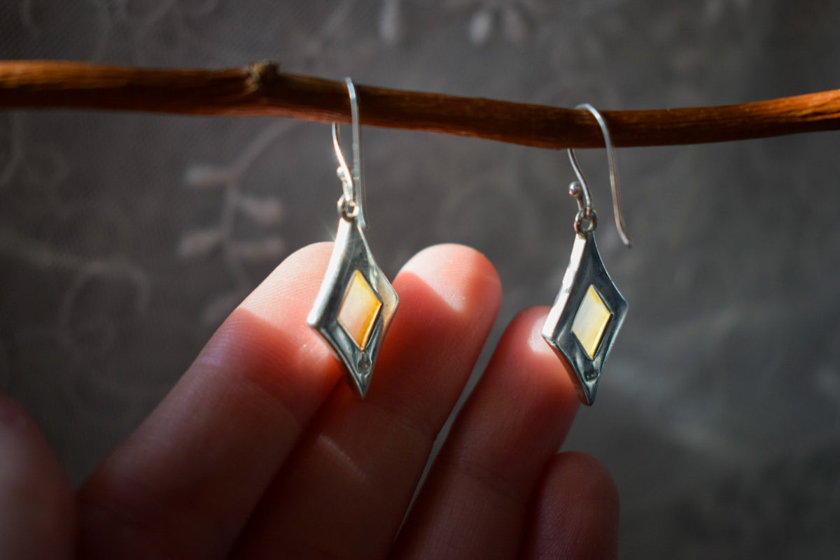 Mother Of Pearl Earrings