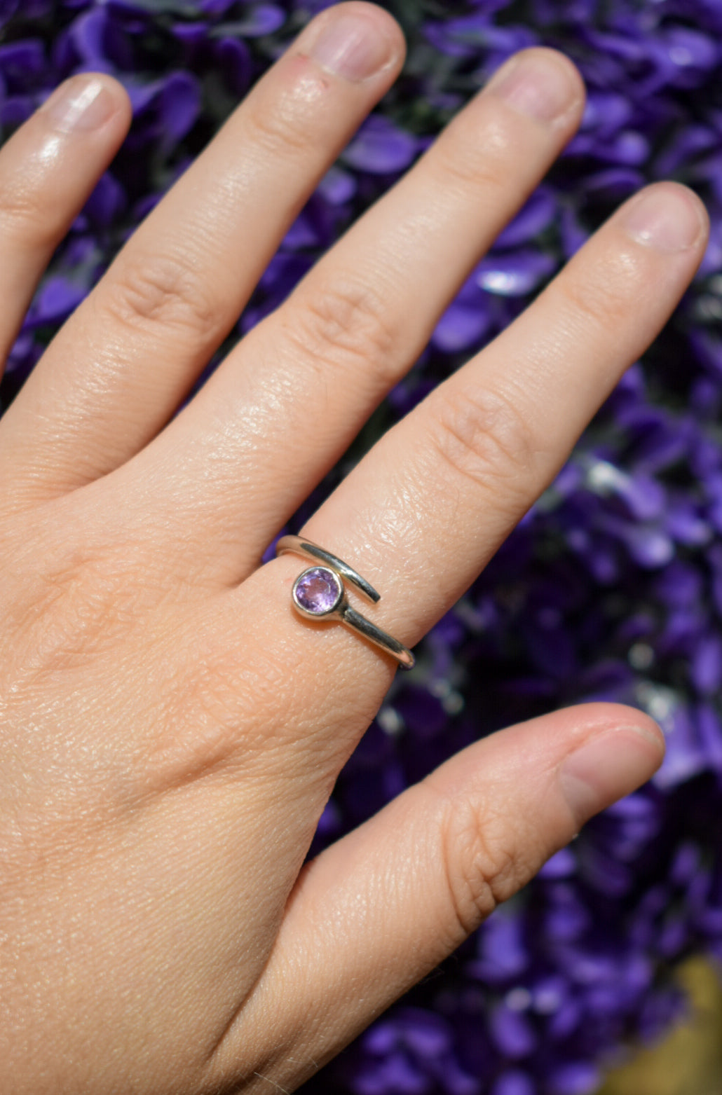 Amethyst Ring Size N
