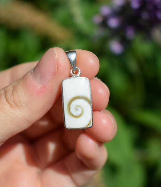 Sterling Silver Shell Necklace