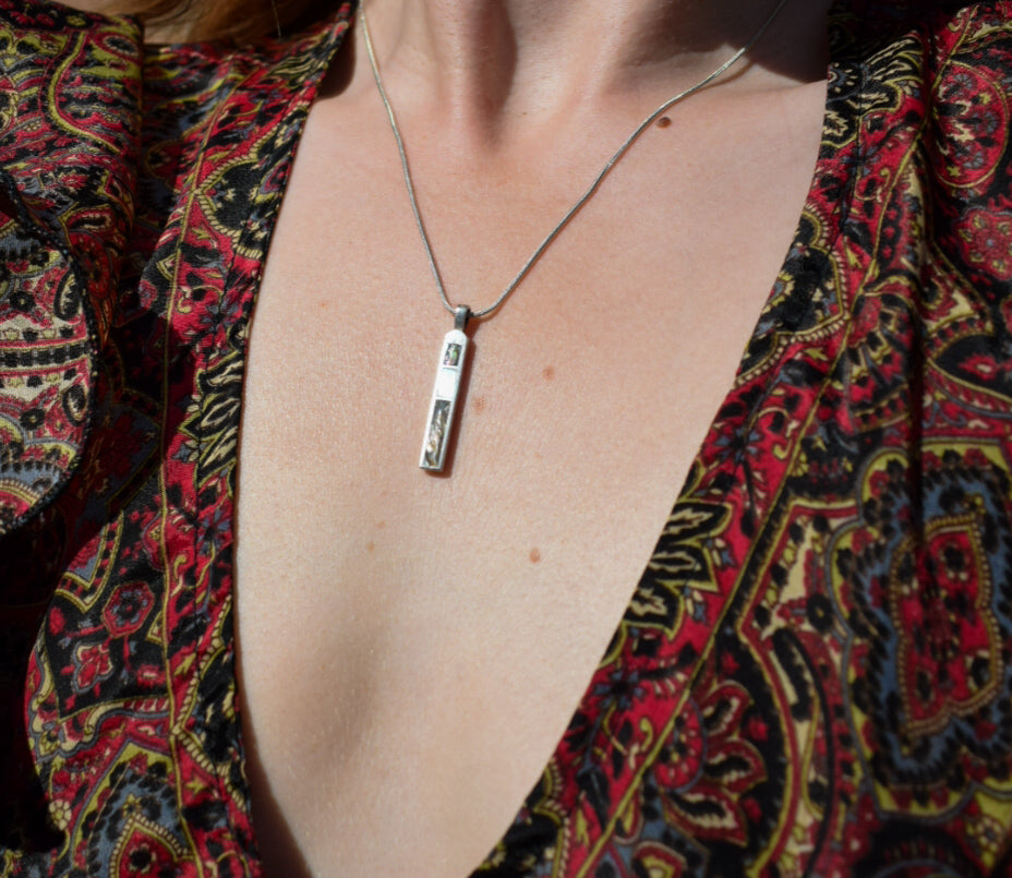 Abalone Shell Pendant Necklace