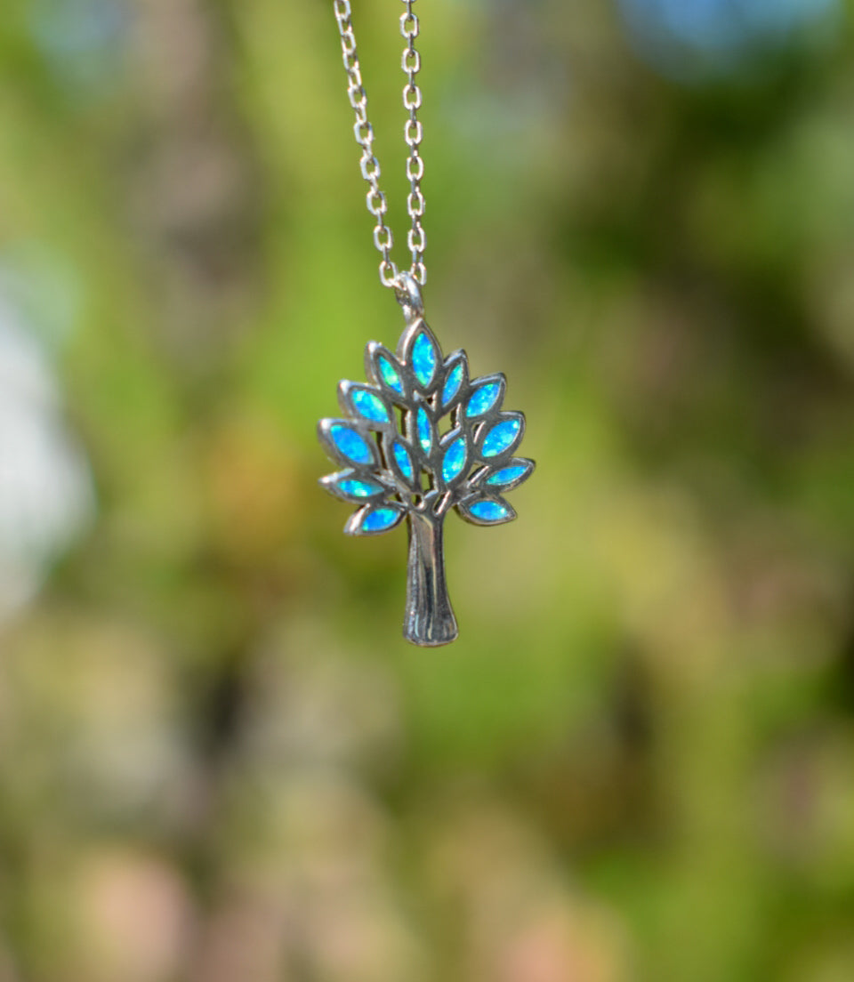 Fire Opal Necklace