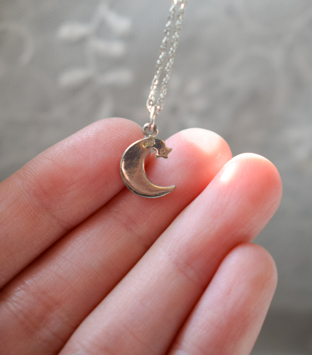 Mini Moon Necklace